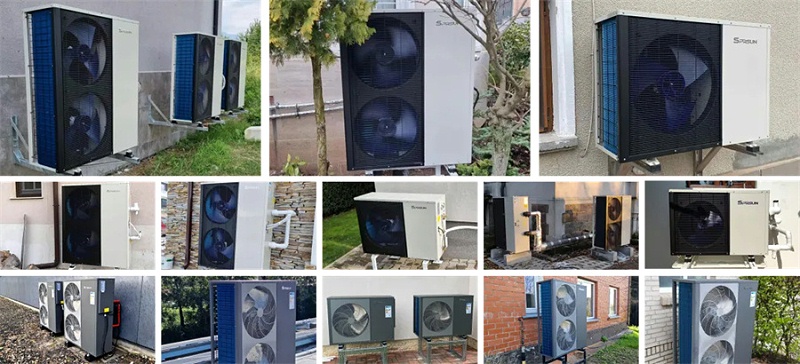 空气能采暖、制冷、热水组合