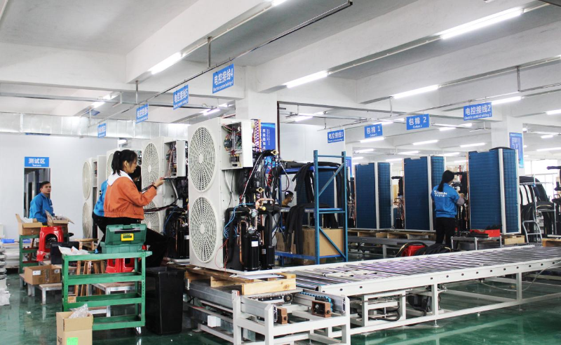 圣普森空气能车间照片