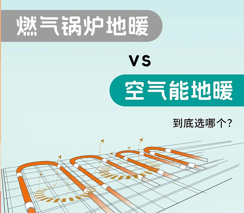 空气能对比传统地暖