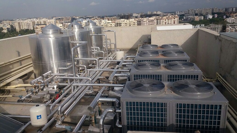 商用空气能应用