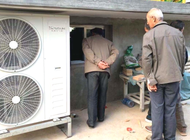 山西古交“煤改电”项目变频空气能热泵案例